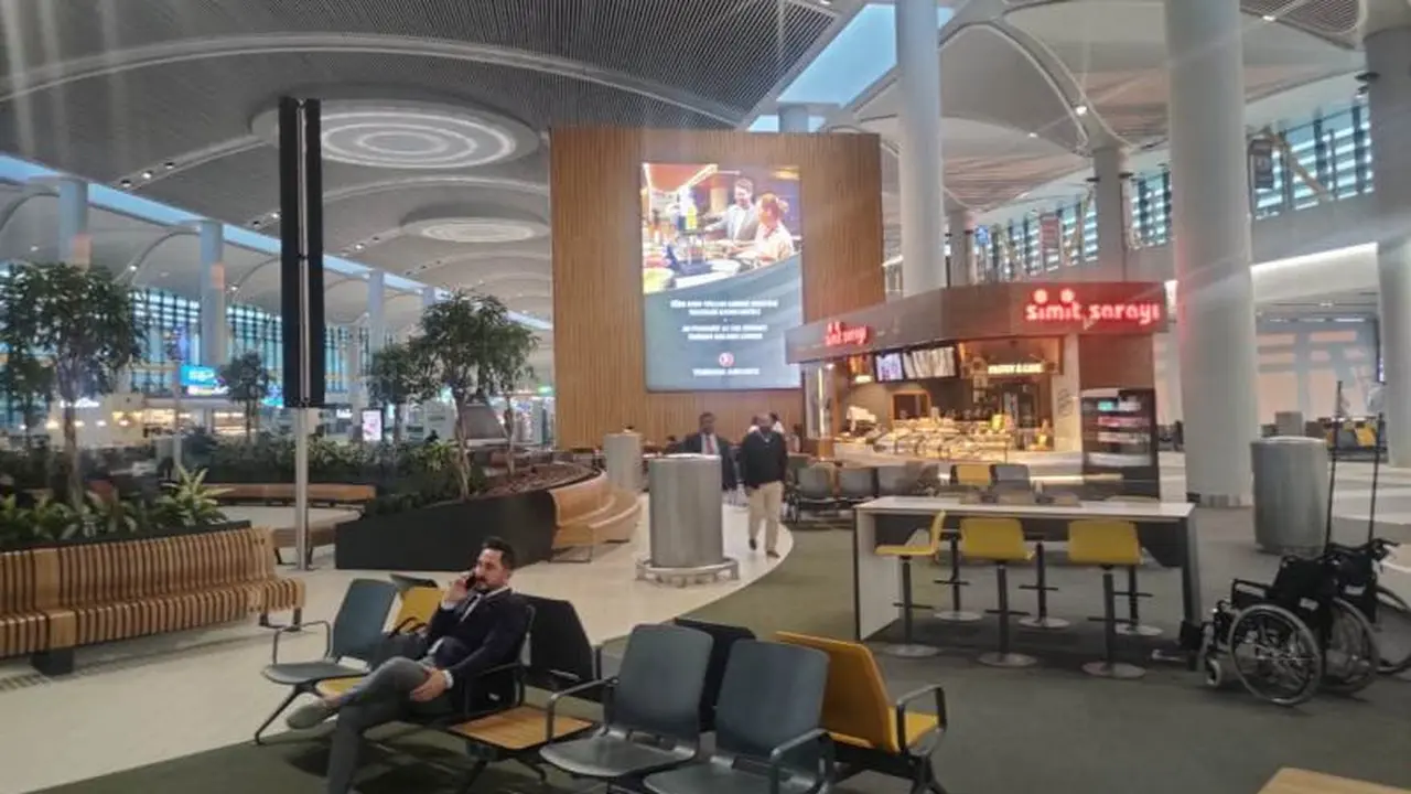 Bandara Istanbul, Turki.