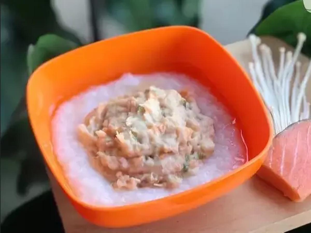 1. Resep Nasi Tim Salmon