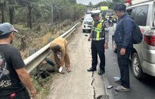 Motor Masuk Jalur Berlawanan, Pengendara Vixion Tewas Tabrak Truk