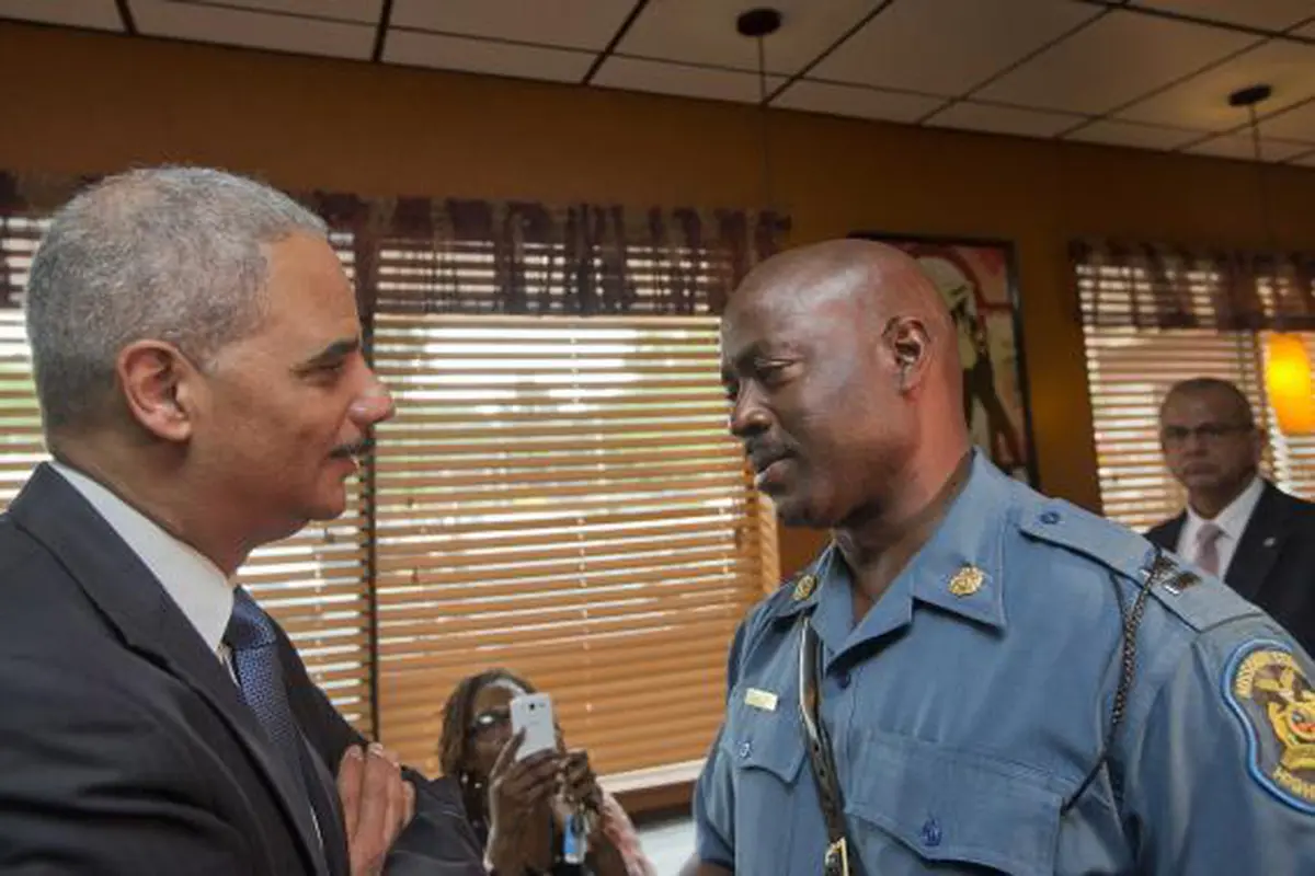 Eric Holder di kerusuhan Missouri