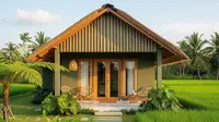 8 Inspirasi Model Rumah Minimalis Desa dengan Kombinasi Tembok dan Kayu Alami yang Memukau