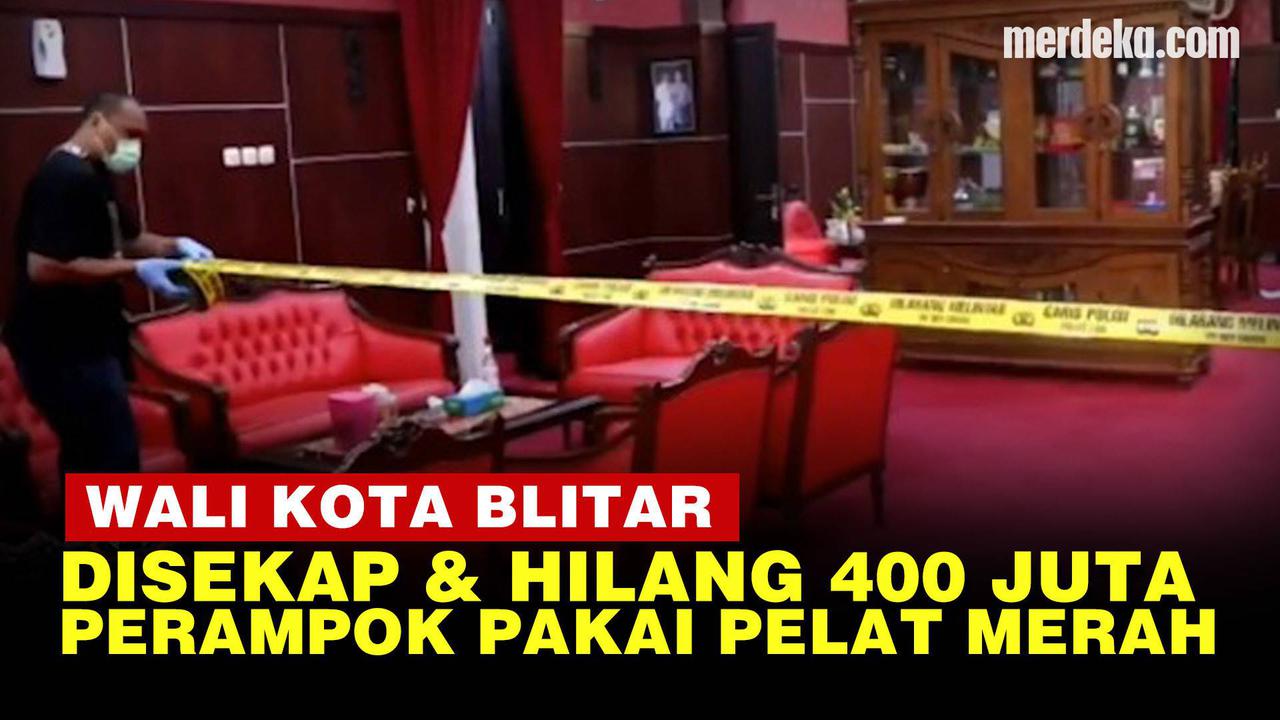 VIDEO: Fakta-Fakta Wali Kota Blitar Dirampok, Disekap Bareng Istri & 3 Satpol PP