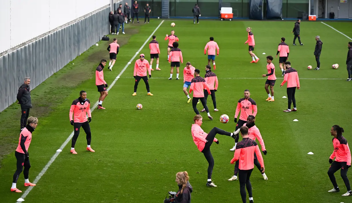 Baik Manchester City maupun Real Madrid memiliki pemain dengan kualitas luar biasa.  (Minyak SCARFF / AFP)