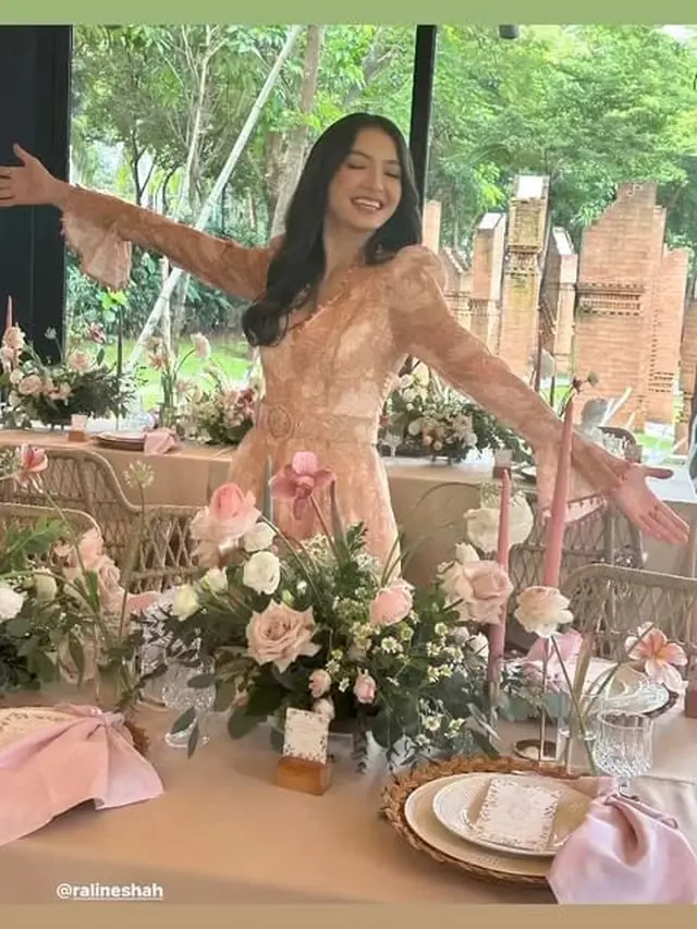 7 Potret Pesta Ulang Tahun Raline Shah ke 39, Tampil Menawan