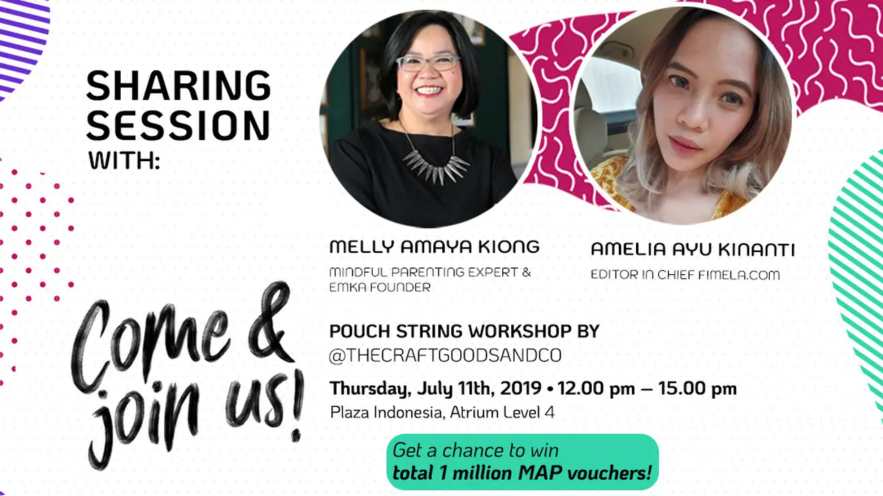 Fimelahood Mindful Parenting: Acara Khusus Ibu dan Anak, Daftar Segera!