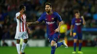 Megabintang Barcelona, Lionel Messi (AP Photo/Manu Fernandez)