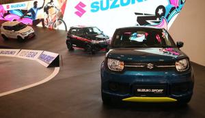 Suzuki Ignis Sport tampil di GIIAS 2018. (Herdi Muhardi)