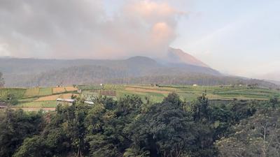 Kondisi Terkini Kebakaran Hutan di Lawu