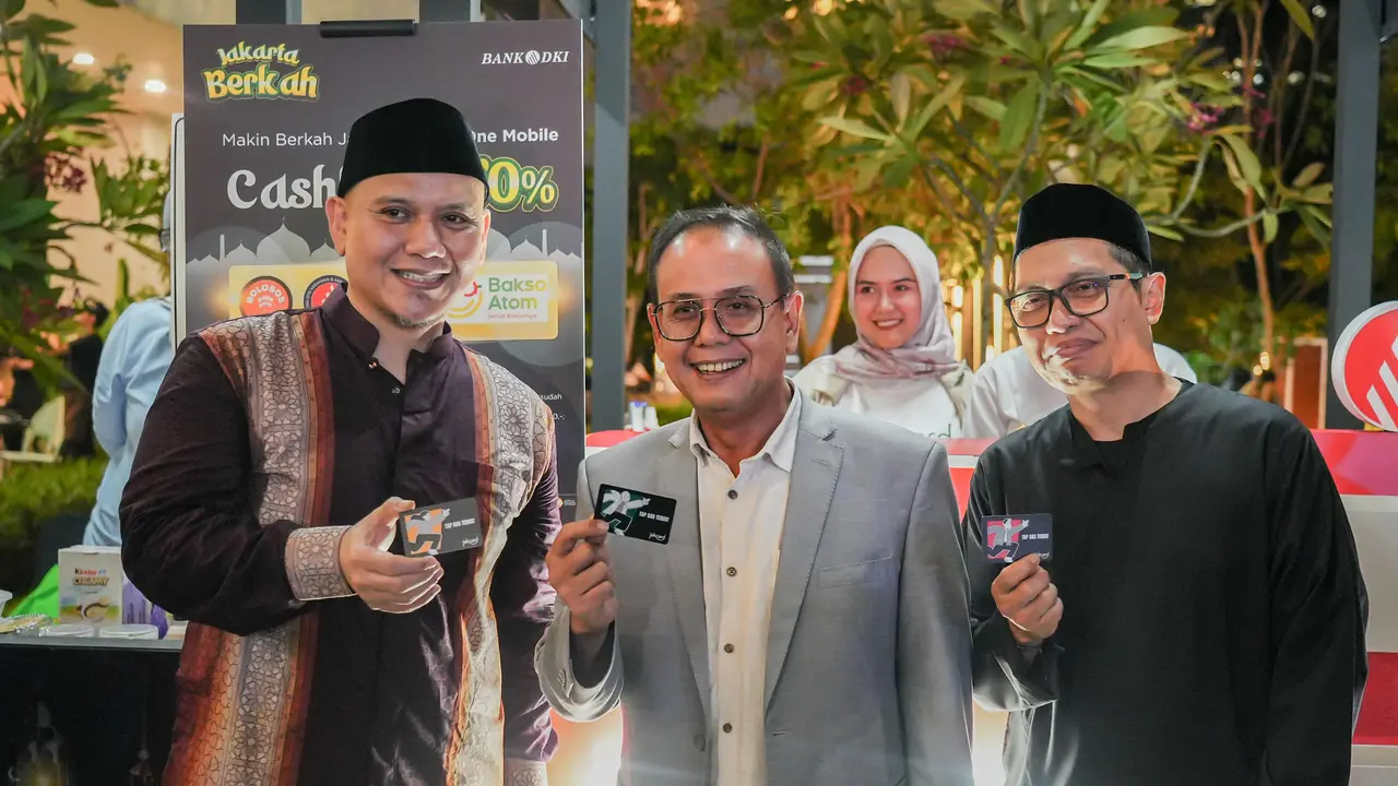Dalam rangka meningkatkan transaksi nontunai selama bulan Ramadan, Bank DKI menggelar acara spesial