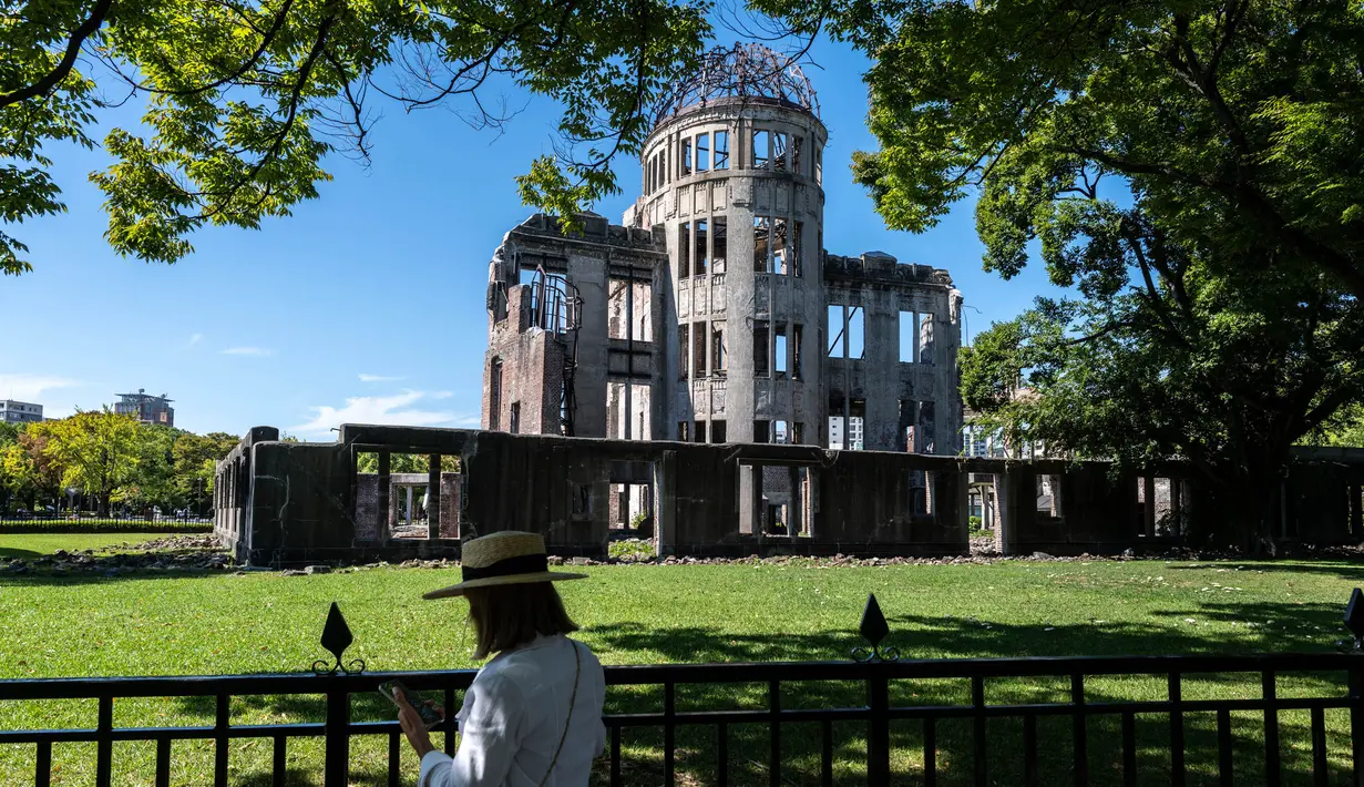 Nihon Hidankyo atau Hibakusha didirikan pada tahun 1956, dan konsisten mengirimkan para penyintas untuk berbagi cerita tentang kehancuran Hiroshima dan Nagasaki. (Philip FONG/AFP)