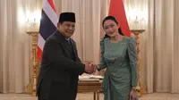 Kunjungan Prabowo di Bangkok, Indonesia-Thailand Sepakat Perkuat Kolaborasi Multisektor
