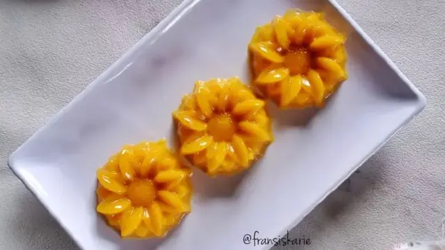 Resep praktis Puding Lumut Labu Kuning