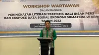 Kepala Badan Pusat Statistik Provinsi Sumatera Utara (BPS Sumut), Nurul Hasanudin