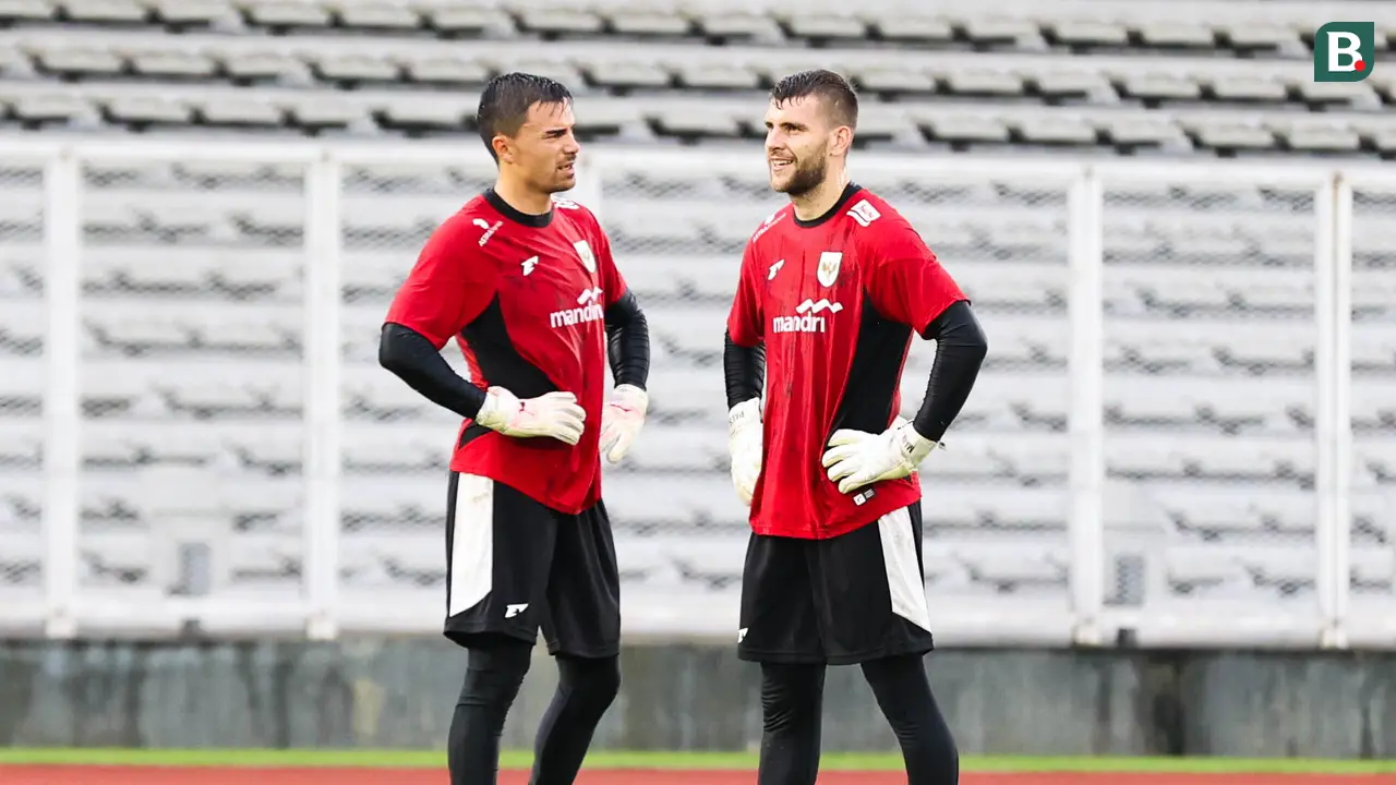 Emil Audero dan Maarten Paes Timnas Indonesia