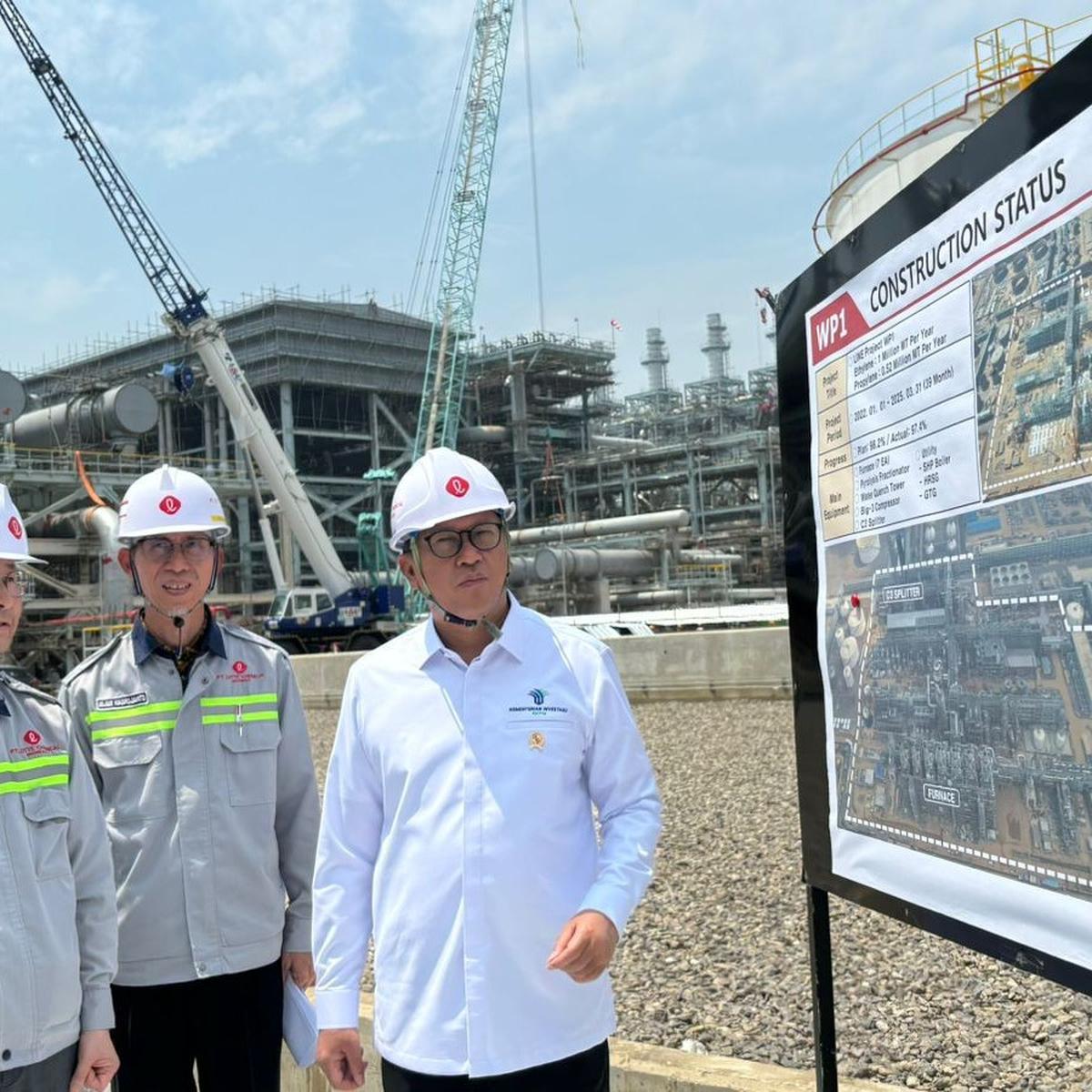 Pabrik Lotte Chemical di Cilegon Beroperasi Maret 2025