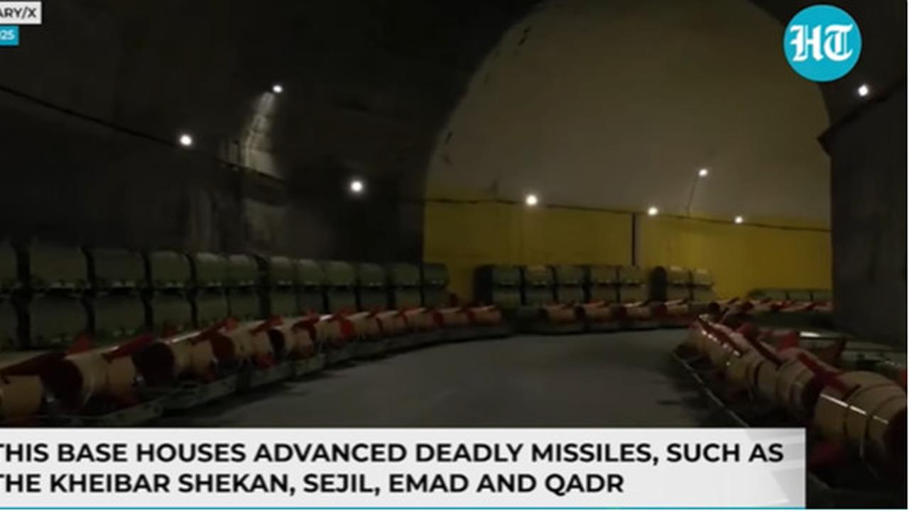 Penampakan Mengejutkan Kota Rudal Bawah Tanah Iran Penuh Senjata Canggih, Amerika Serikat & Israel Jangan Songong