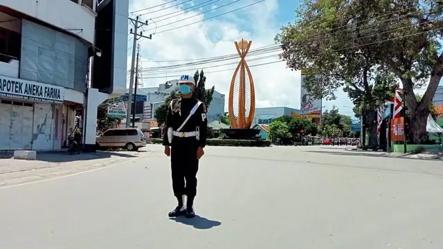 Khidmat HUT ke-76 RI dari Tugu Titik Nol Palu