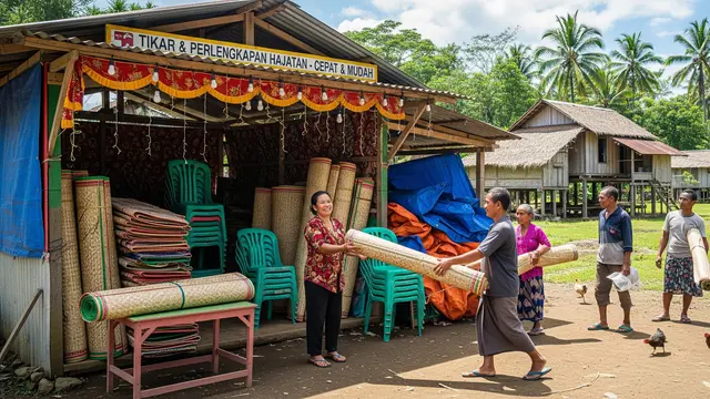 Usaha Sewa Peralatan Hajatan