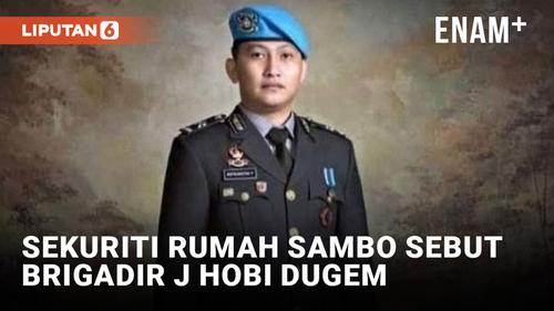 VIDEO: Viral! Pria Ngaku Sekuriti Rumah Ferdy Sambo Sebut Brigadir J Hobi Dugem