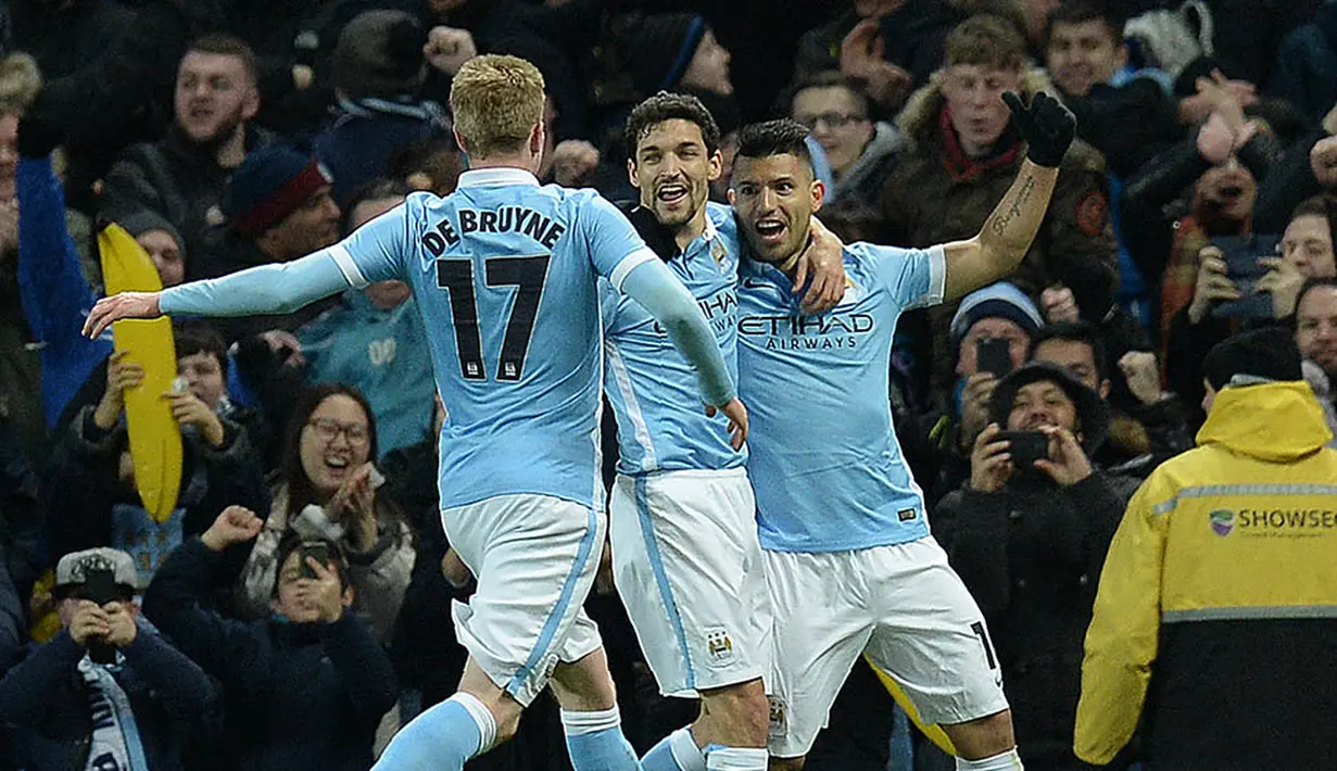 7. Manchester City, 58 poundsterling atau sekitar 1,14 juta rupiah. (AFP/Oli Scarff)