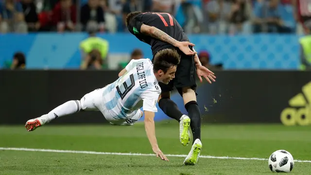 Kekalahan Telak Argentina dari Kroasia