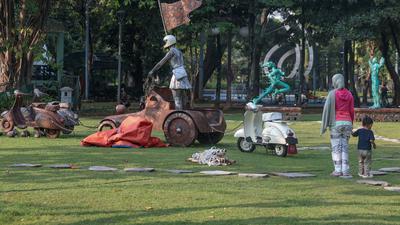 Jakarta Provoke! Ubah Taman Menteng Jadi Galeri Terbuka
