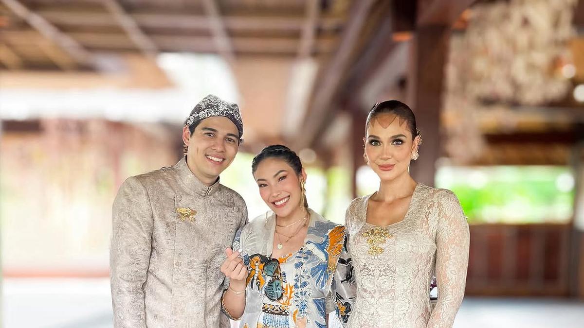 Pesona Memikat Luna Maya dan Maxime Bouttier di Prosesi Siraman, Sarat Akan Adat Jawa