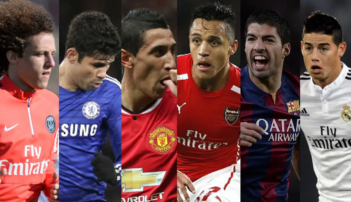 Sepanjang 2014 telah terjadi transfer pemain dengan harga yang fantastis (Liputan6.com/Nasuri Suray)