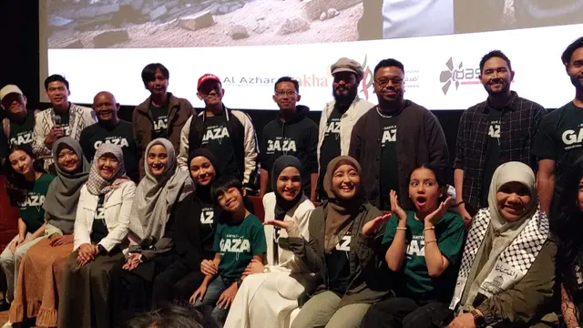 Preskon film Gaza (Hayya 3) (Istimewa)