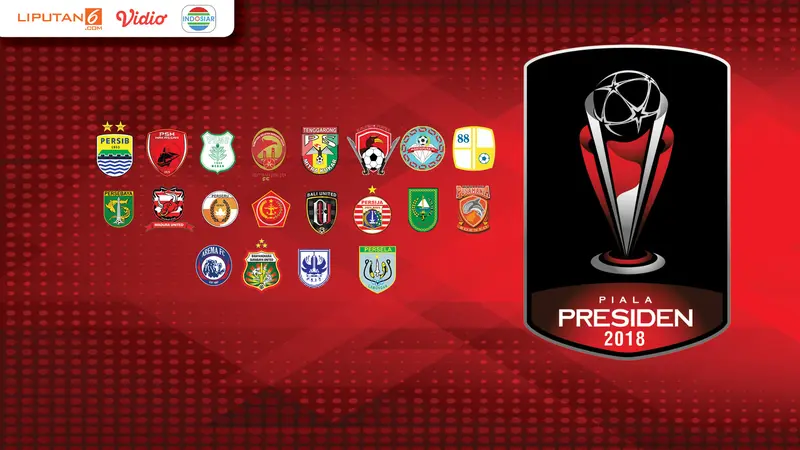 Banner Piala Presiden 2018