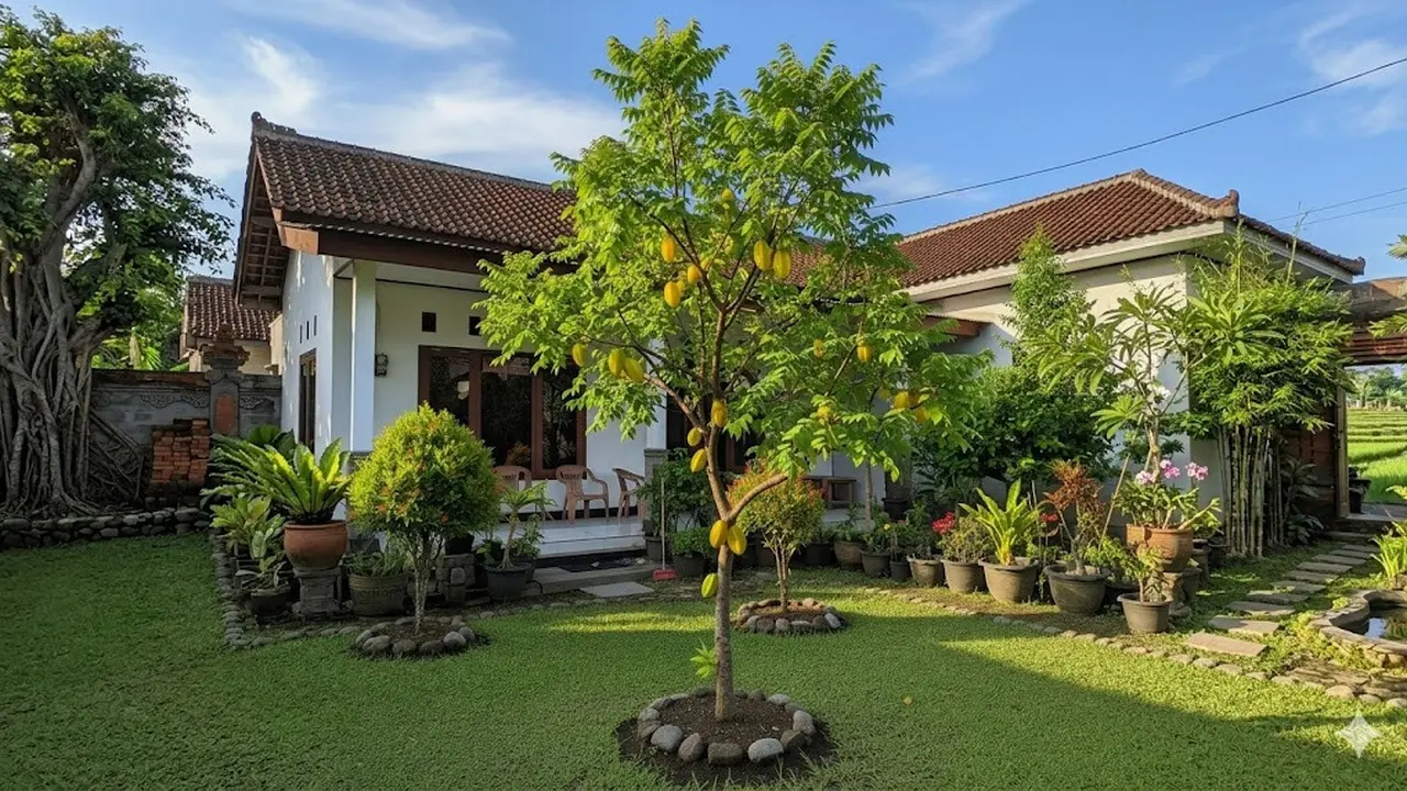 Tanaman Buah untuk Pekarangan Tanpa Khawatir Akar Menjalar