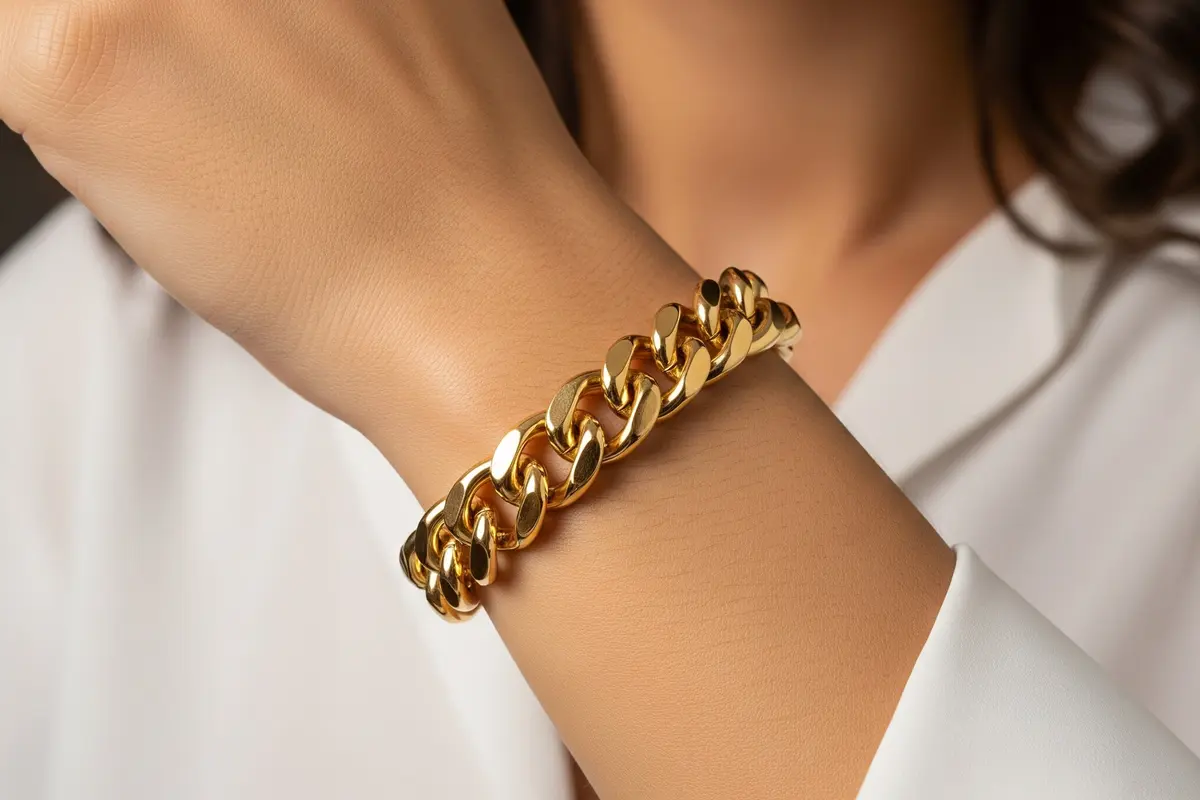 9 Model Gelang Emas yang Kuat,