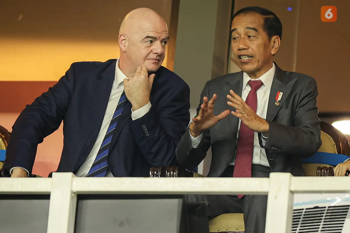Foto: Momen Kemeriahan Pembukaan Piala Dunia U-17 2023, Dihadiri Presiden Jokowi dan Presiden FIFA Gianni Infantino