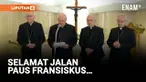 Pengumuman meninggalnya Paus Fransiskus disampaikan langsung oleh Kardinal Kevin Ferrell dari kediaman Domus Santa Marta: "Pukul 7:35 pagi, Uskup Roma, Fransiskus, telah kembali ke rumah Bapa."