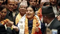 Presiden wanita pertama Nepal, Bidhya Devi Bhandari. (Reuters)