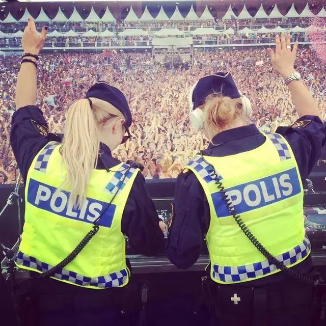 Tingkah Lucu Polisi