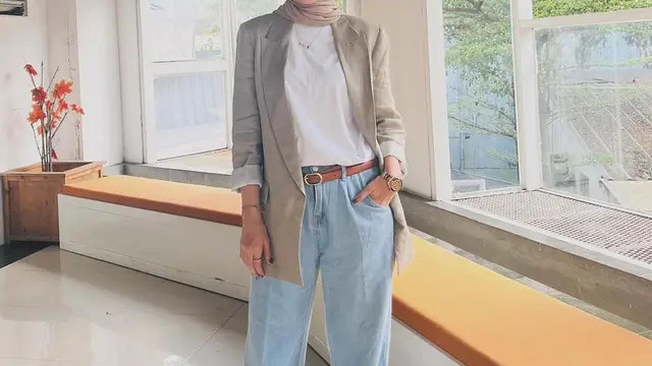 6 Trik Padu Padan Celana Kulot Terbaru 2025 untuk Hijaber Bertubuh Mungil agar Terlihat Tinggi