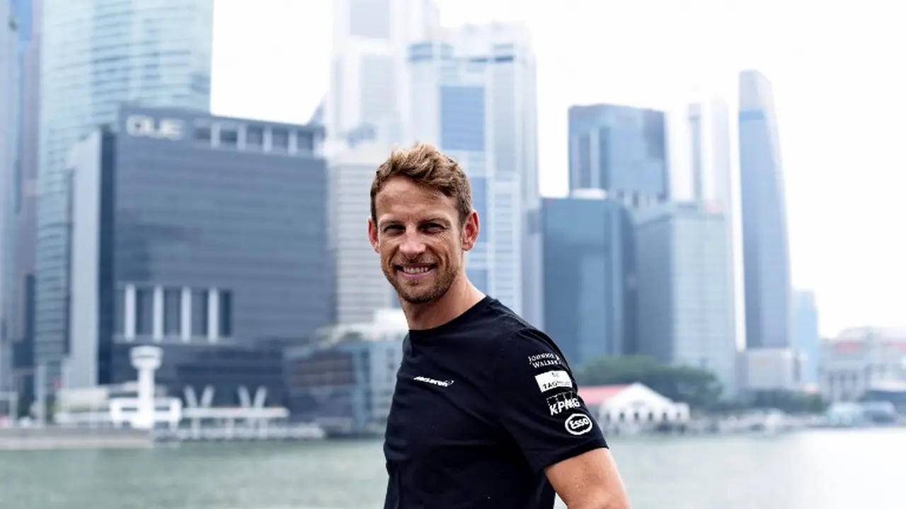 Jenson Button (AFP Photo/Stefanus Ian)