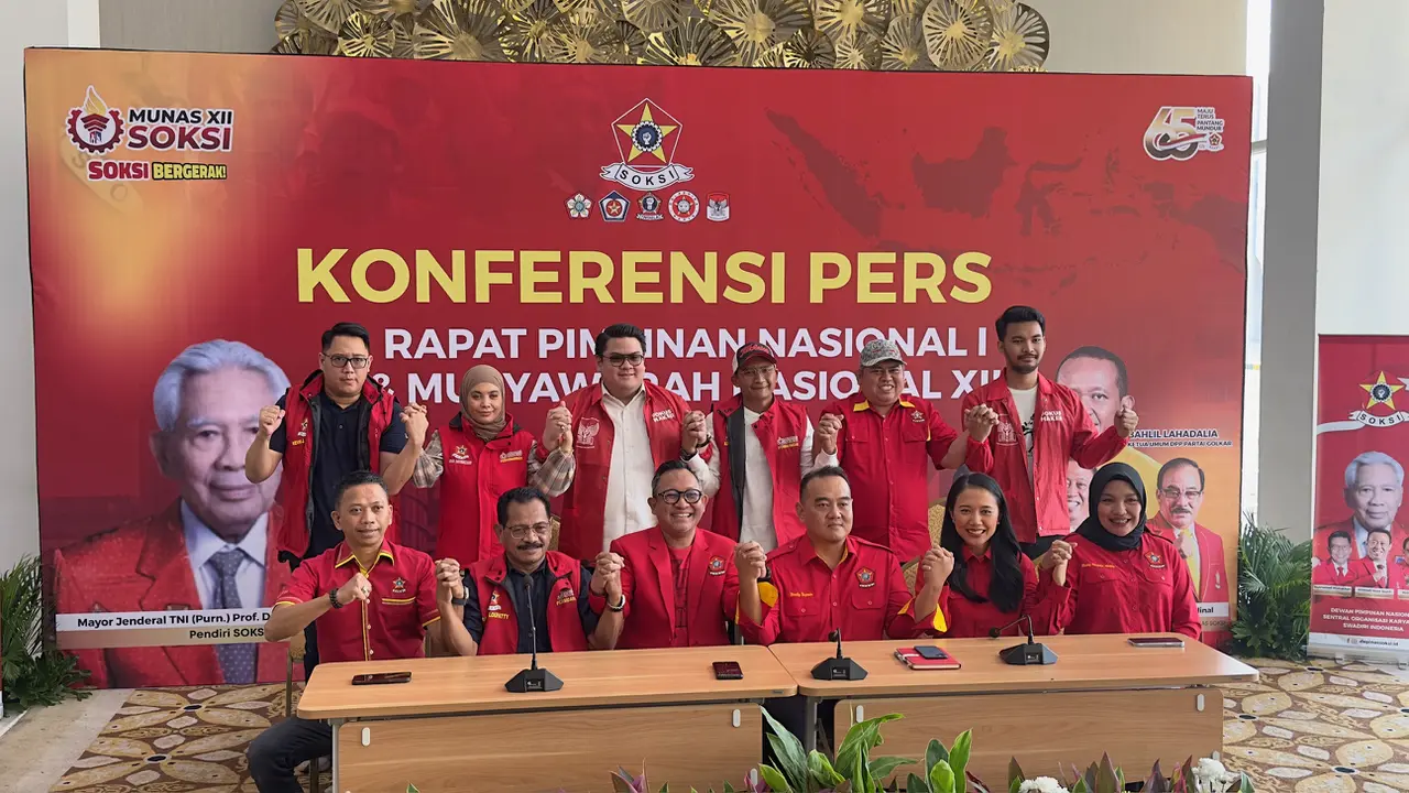 SOKSI akan menggelar Rapimnas I dan Munas XII dalam rangka menentukan ketua umum baru, meneruskan kepemimpinan Ahmadi Noor Supit.