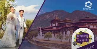 Negara Bhutan mendadak jadi sorotan setelah jadi tempat pernikahan Nadine dan Dimas.