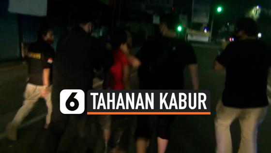 VIDEO: 10 Tahanan Polsek Metro Kalideres Melarikan Diri
