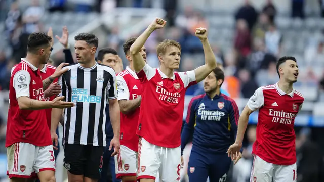 Hasil Liga Inggris: Arsenal Bungkam Tuan Rumah Newcastle United