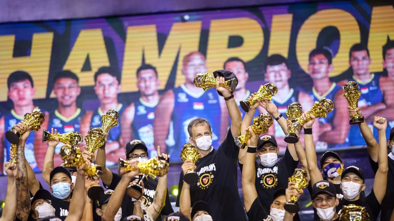 Satria Muda Pertamina Juara IBL 2021