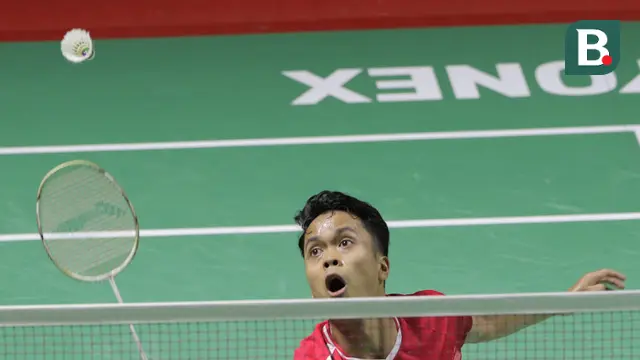 Bulu Tangkis Daihatsu Indonesia Masters 2022: Anthony Sinisuka Ginting