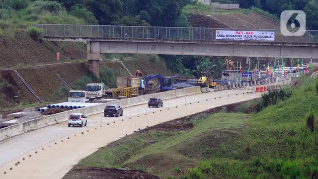 Tol Ciawi-Sukabumi Seksi Cigombong-Cibadak Kembali Dibuka Gratis