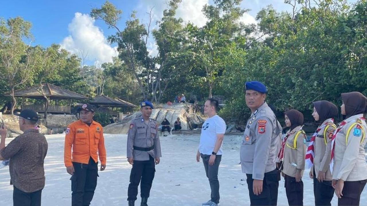 Waspada Gelombang Pasang: BPBD Bangka Ingatkan Pengunjung Pantai Matras di Libur Nataru