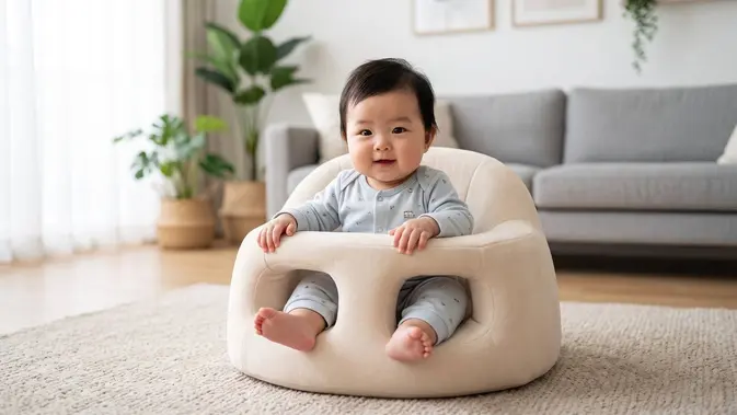 Inspirasi Pilihan Sofa Bayi Menggemaskan untuk Menunjang Aktivitas Tumbuh Kembang
