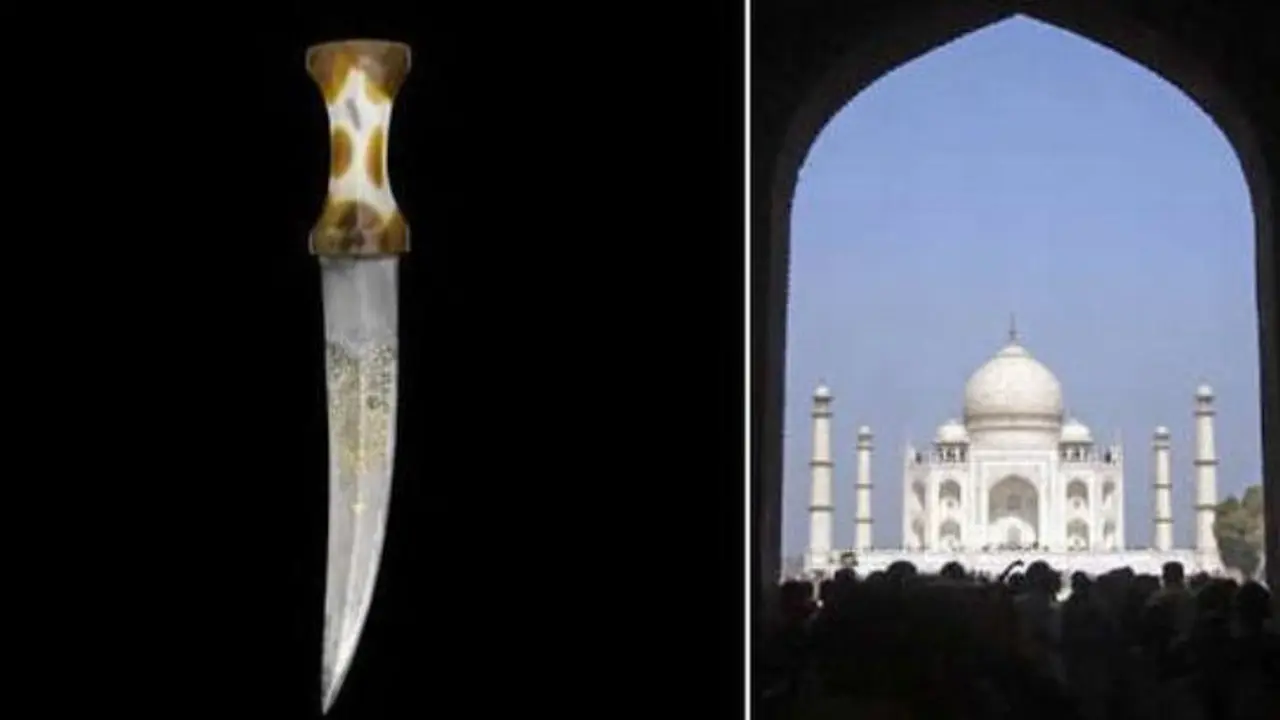 Belati emas pendiri Taj Mahal  - 1