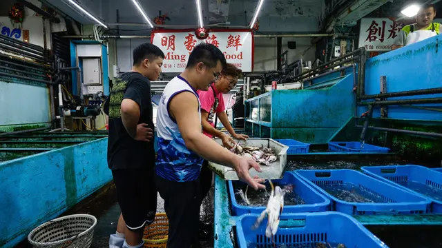 Larangan Impor Makanan Laut Jepang