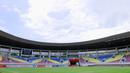Stadion Manahan Solo yang merupakan salah satu venue Piala Dunia U-20 Tahun 2023 kini digunakan untuk perhelatan Piala Menpora 2021. (Bola.com/M Iqbal Ichsan)